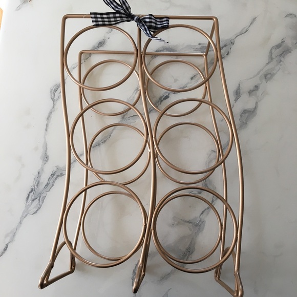 Gold Wine Rack - Picture 2 of 6